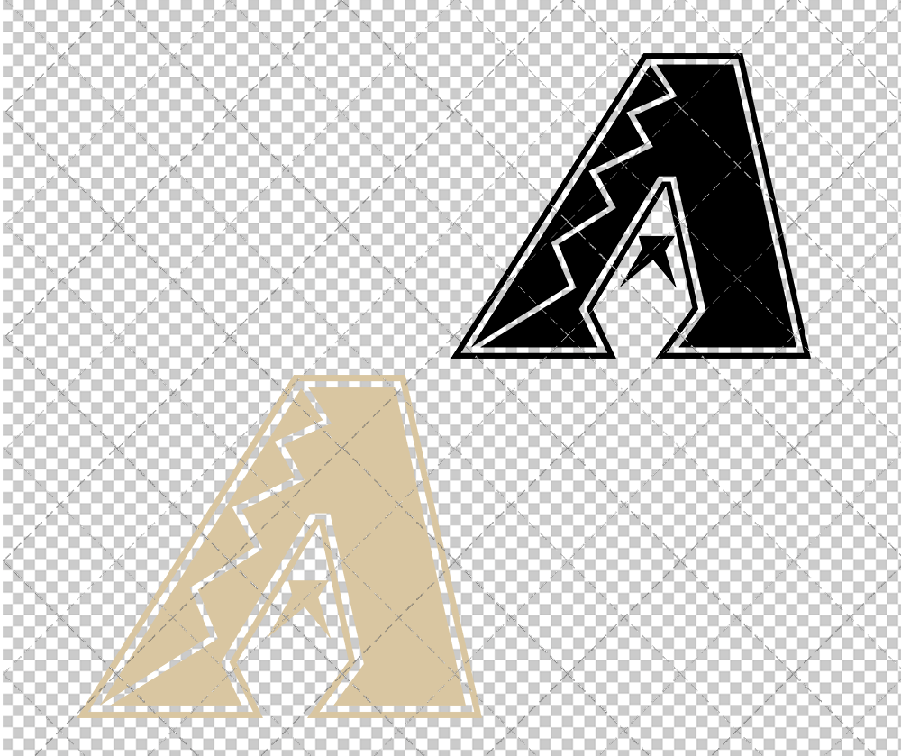 Arizona Diamondbacks City Connect Cap 2021, Svg, Dxf, Eps, Png - SvgShopArt