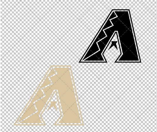 Arizona Diamondbacks City Connect Cap 2021, Svg, Dxf, Eps, Png - SvgShopArt