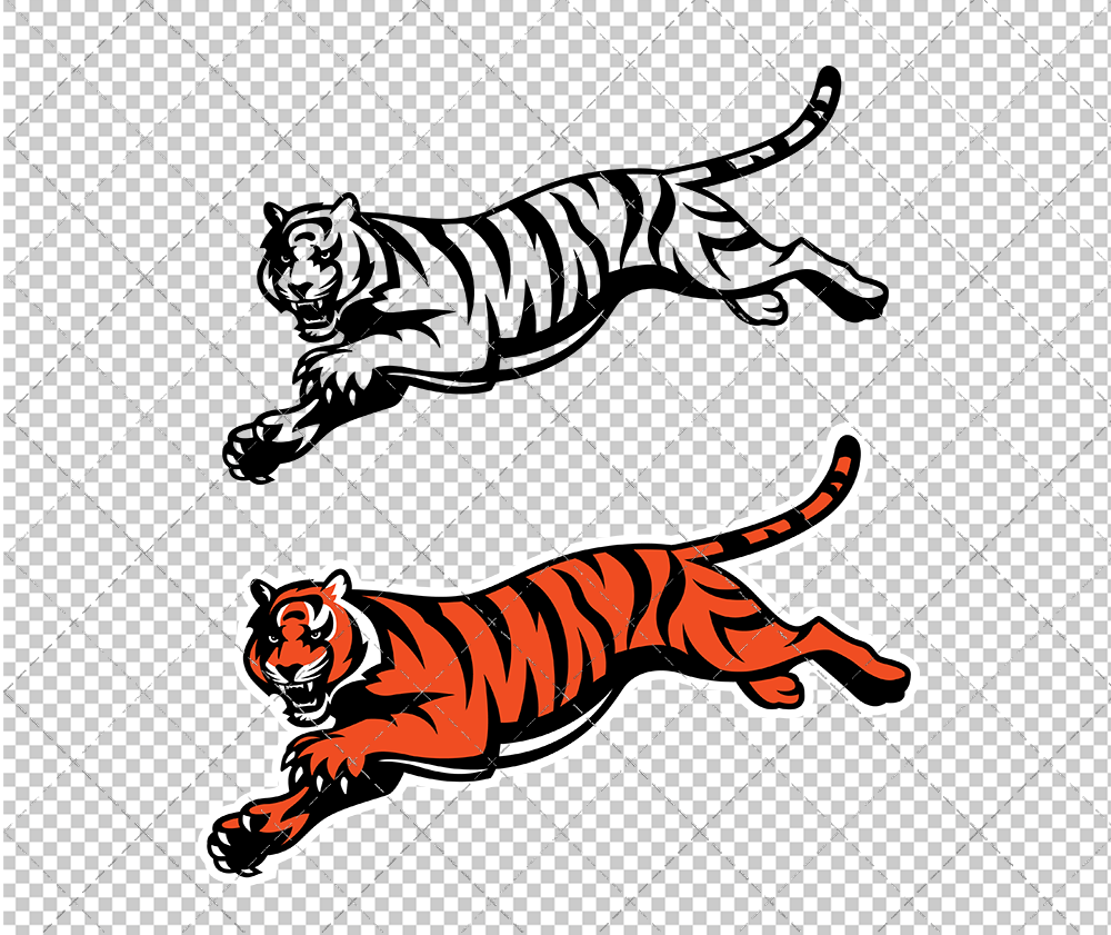Cincinnati Bengals 1997, Svg, Dxf, Eps, Png - SvgShopArt