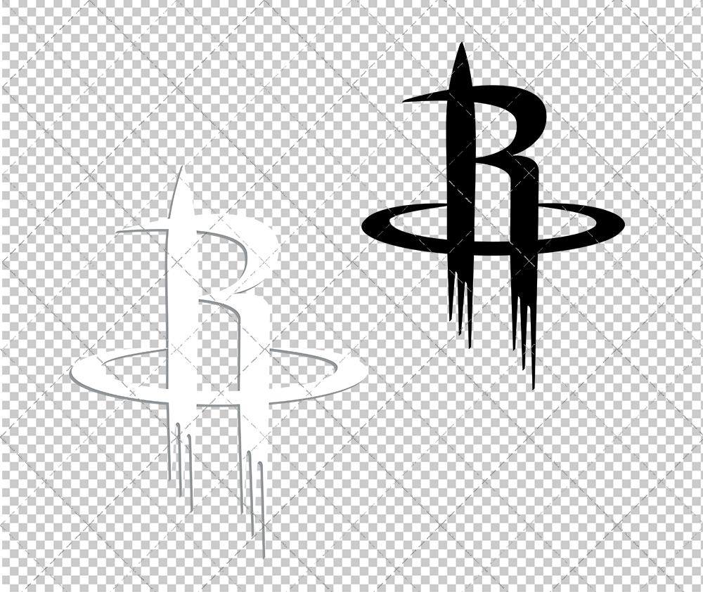 Houston Rockets Alternate 2019 002, Svg, Dxf, Eps, Png - SvgShopArt