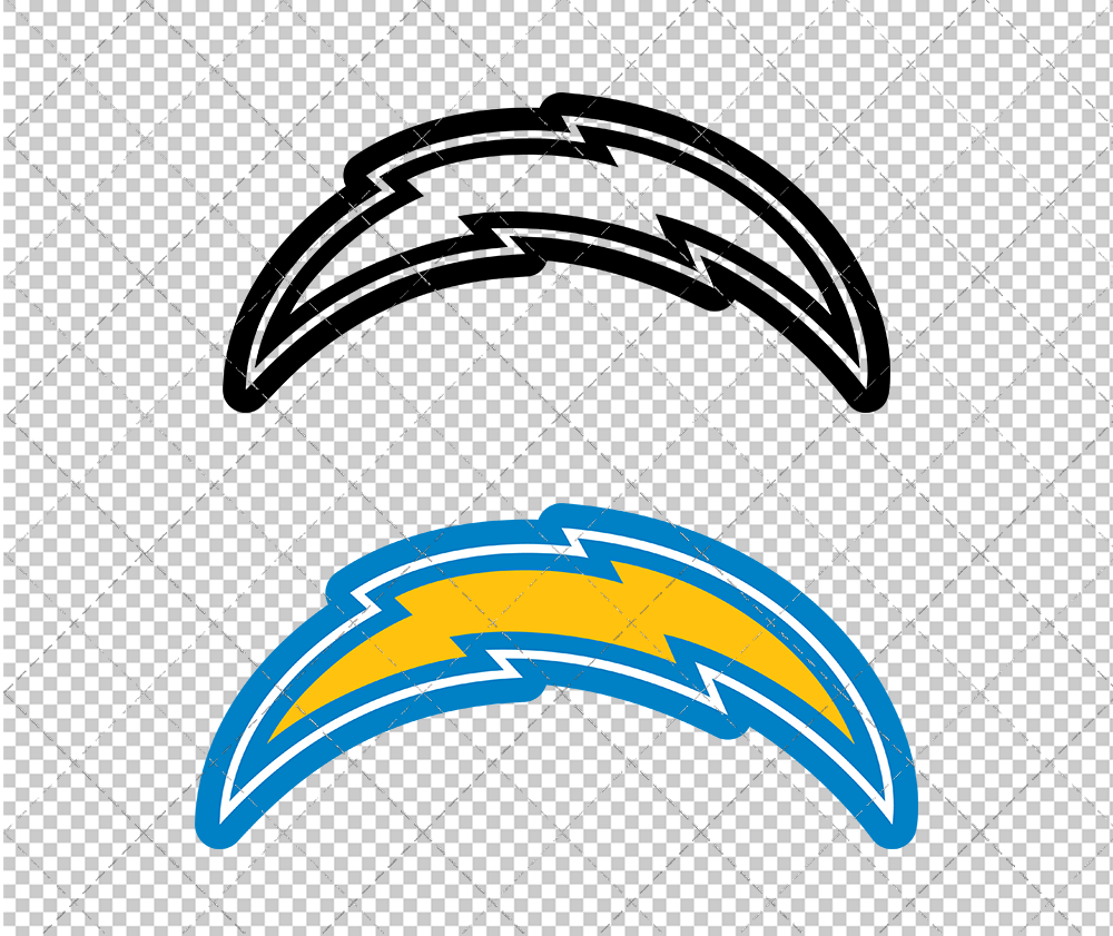 Los Angeles Chargers Concept 2020 002, Svg, Dxf, Eps, Png - SvgShopArt