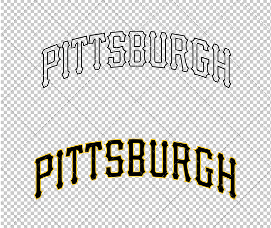 Pittsburgh Pirates Jersey 2001 002, Svg, Dxf, Eps, Png - SvgShopArt