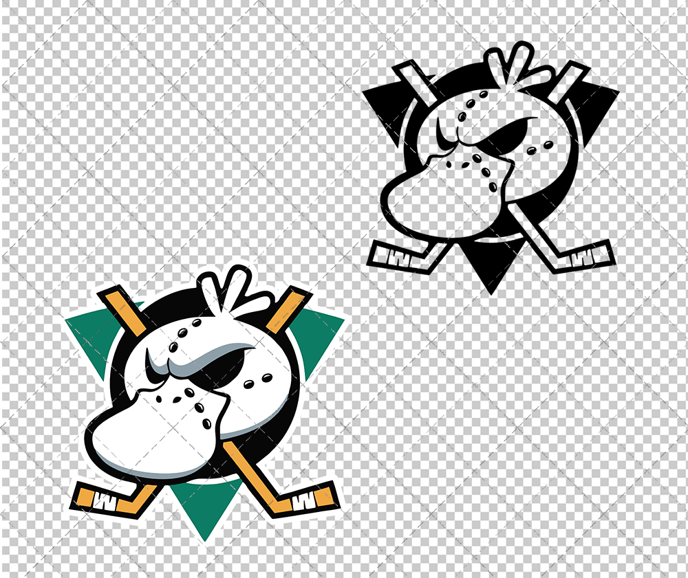 Anaheim Ducks Concept 1993 004, Svg, Dxf, Eps, Png - SvgShopArt