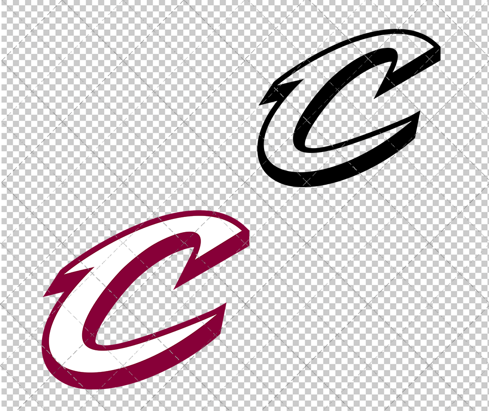 Cleveland Cavaliers Alternate 2022 002, Svg, Dxf, Eps, Png - SvgShopArt