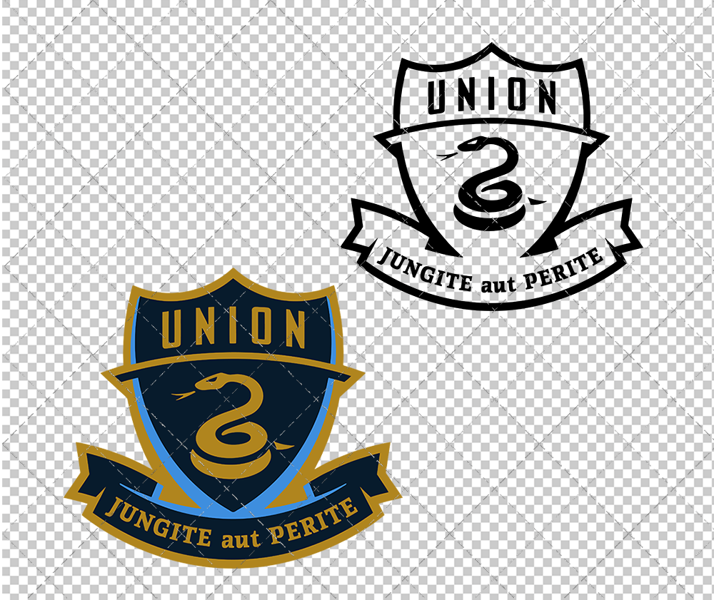 Philadelphia Union Secondary 2010, Svg, Dxf, Eps, Png - SvgShopArt