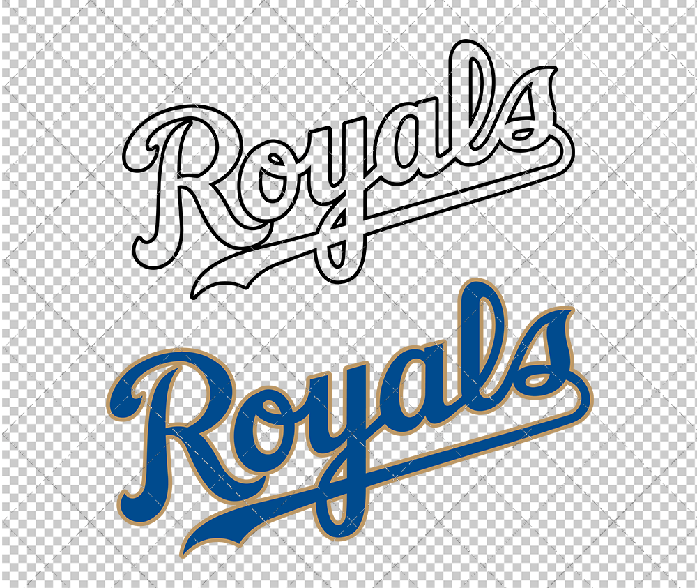Kansas City Royals Jersey 2017, Svg, Dxf, Eps, Png - SvgShopArt