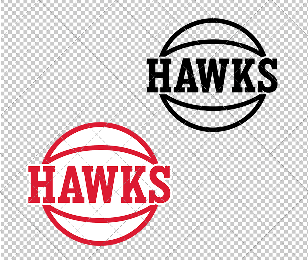 Atlanta Hawks Alternate 2020 003, Svg, Dxf, Eps, Png - SvgShopArt