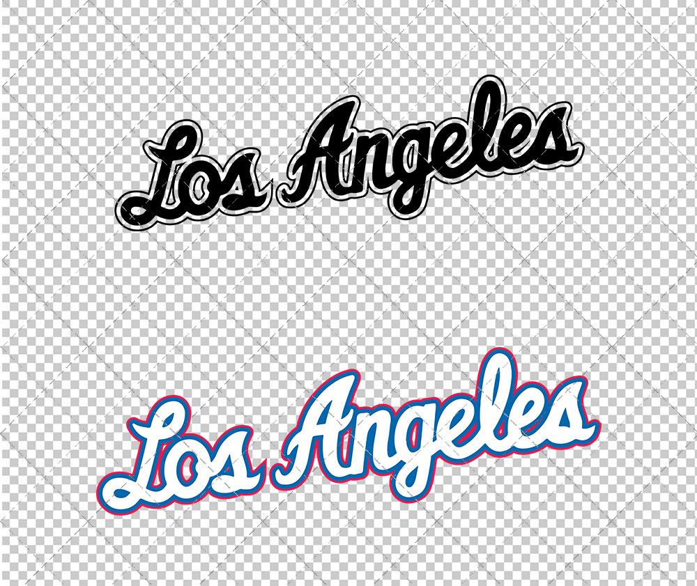Los Angeles Clippers Jersey 2012, Svg, Dxf, Eps, Png - SvgShopArt
