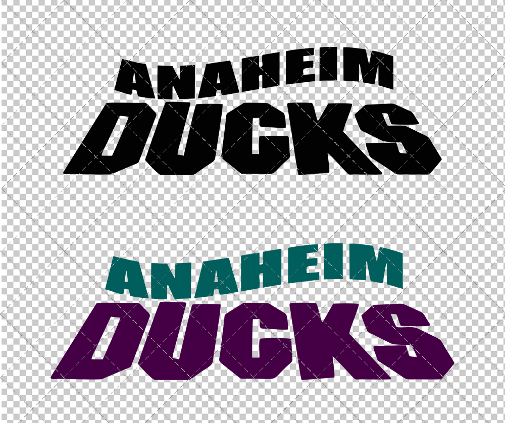 Anaheim Ducks Wordmark 1993 004, Svg, Dxf, Eps, Png - SvgShopArt