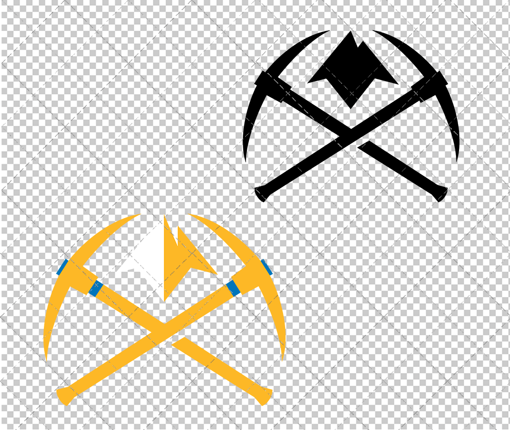 Denver Nuggets Concept 2007, Svg, Dxf, Eps, Png - SvgShopArt
