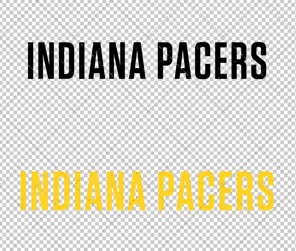 Indiana Pacers Wordmark 2025 002, Svg, Dxf, Eps, Png