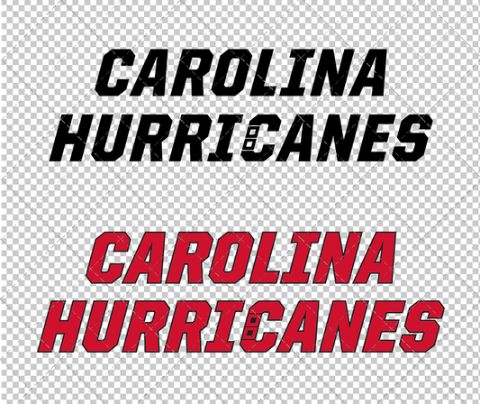 Carolina Hurricanes Wordmark 2018 005, Svg, Dxf, Eps, Png - SvgShopArt