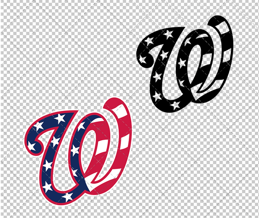 Washington Nationals Cap 2017, Svg, Dxf, Eps, Png - SvgShopArt