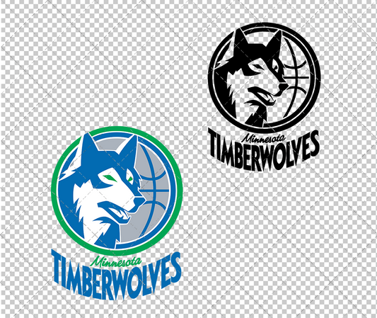 Minnesota Timberwolves 1989, Svg, Dxf, Eps, Png - SvgShopArt