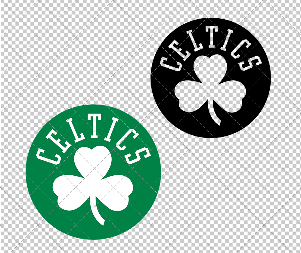 Boston Celtics Alternate 1998, Svg, Dxf, Eps, Png - SvgShopArt