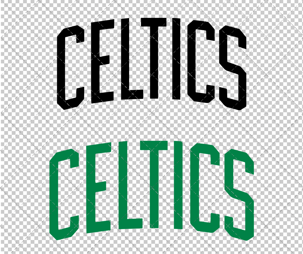 Boston Celtics Jersey 1968, Svg, Dxf, Eps, Png - SvgShopArt