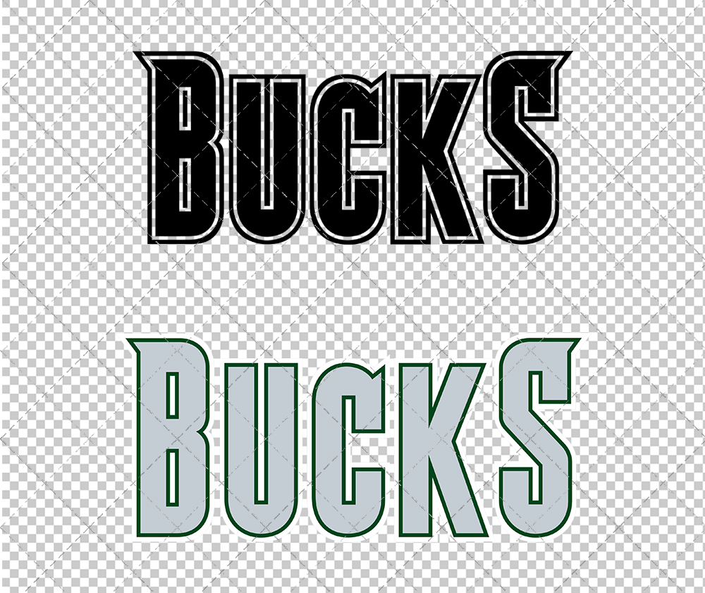 Milwaukee Bucks Jersey 2001, Svg, Dxf, Eps, Png - SvgShopArt
