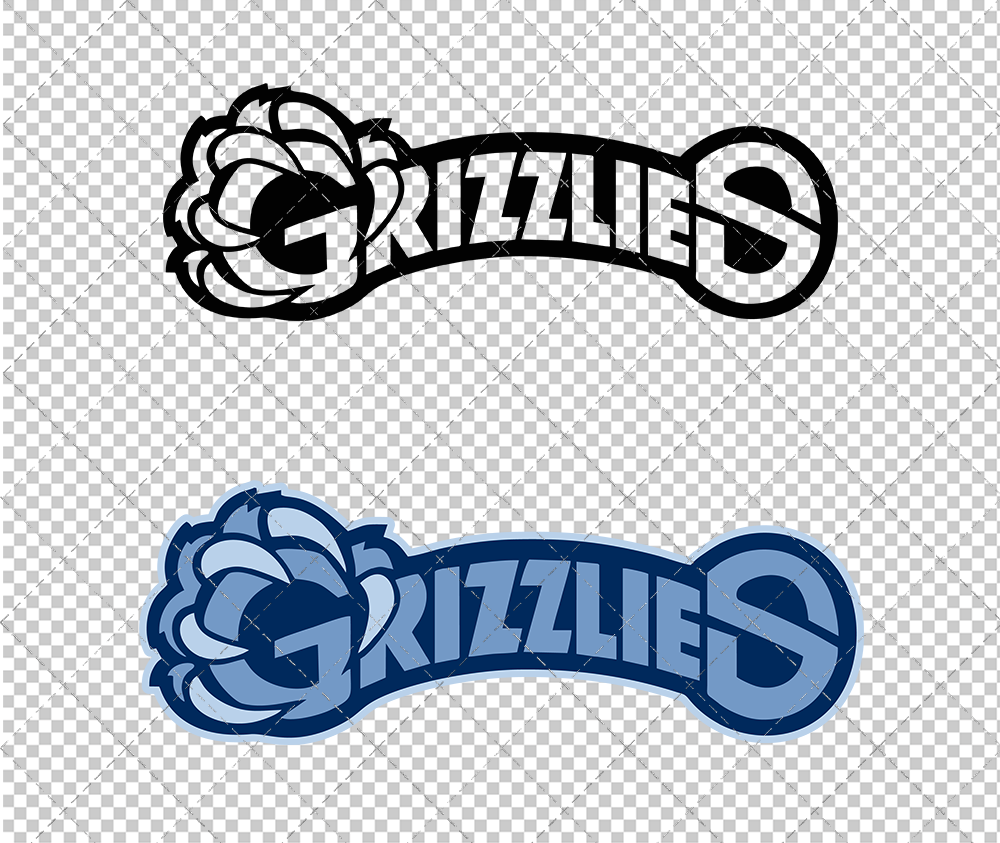 Memphis Grizzlies Concept 2018 007, Svg, Dxf, Eps, Png - SvgShopArt