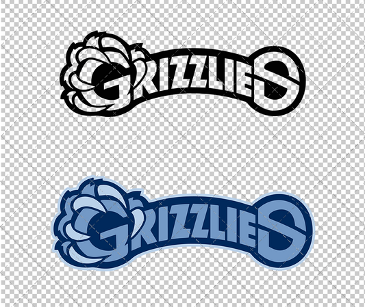 Memphis Grizzlies Concept 2018 007, Svg, Dxf, Eps, Png - SvgShopArt
