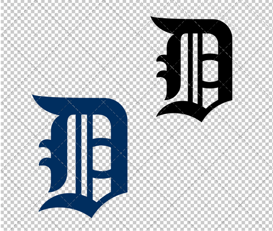 Detroit Tigers 1908, Svg, Dxf, Eps, Png - SvgShopArt