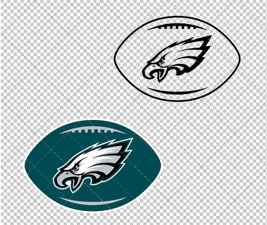 Philadelphia Eagles Concept 1996 007, Svg, Dxf, Eps, Png - SvgShopArt