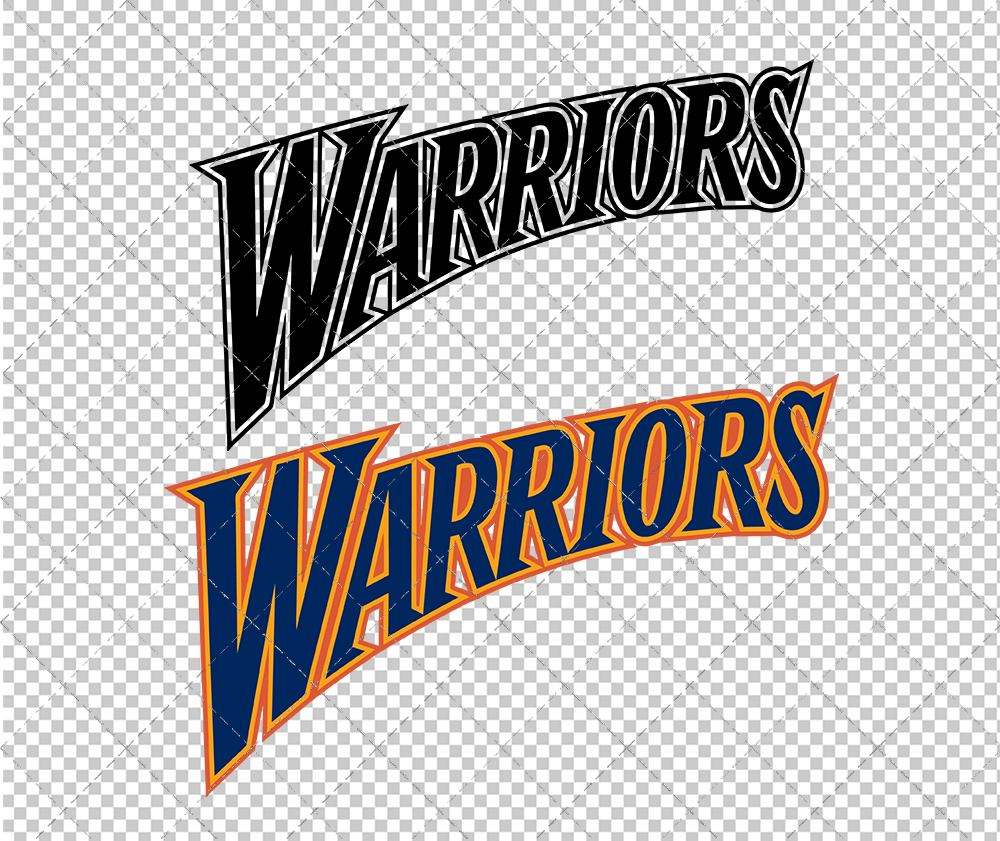 Golden State Warriors Wordmark 1997, Svg, Dxf, Eps, Png - SvgShopArt