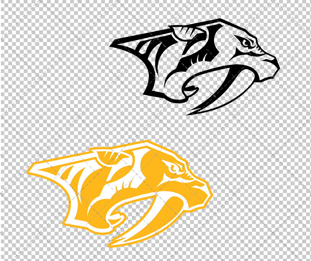 Nashville Predators Concept 2019 006, Svg, Dxf, Eps, Png - SvgShopArt