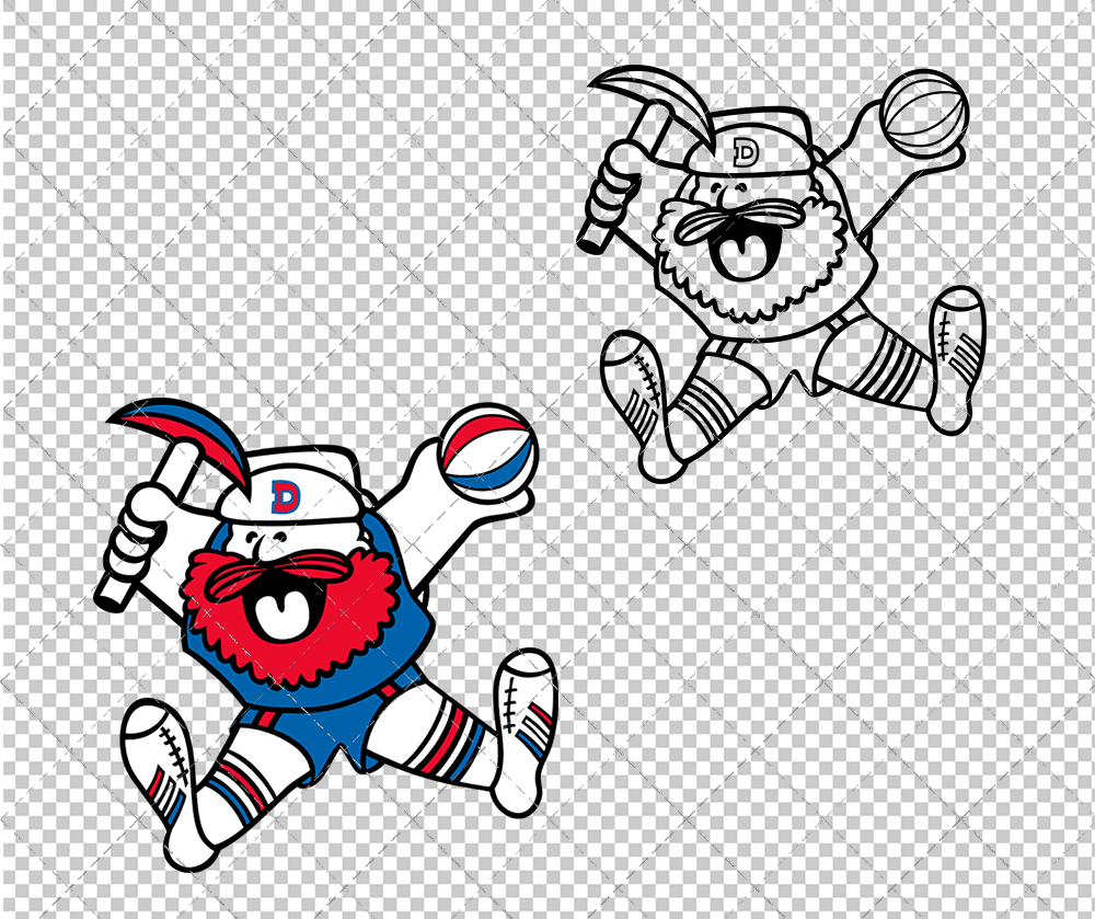 Denver Nuggets Alternate 1977, Svg, Dxf, Eps, Png - SvgShopArt