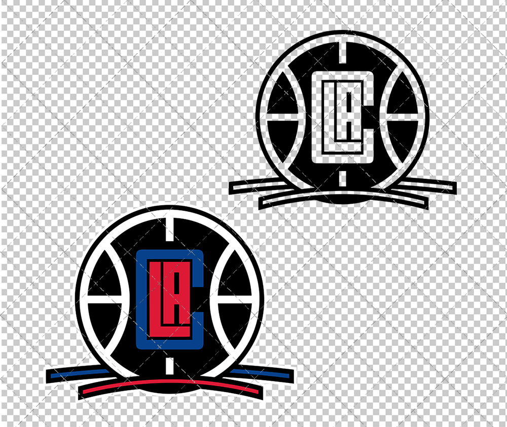 Los Angeles Clippers Jersey 2018 003, Svg, Dxf, Eps, Png - SvgShopArt