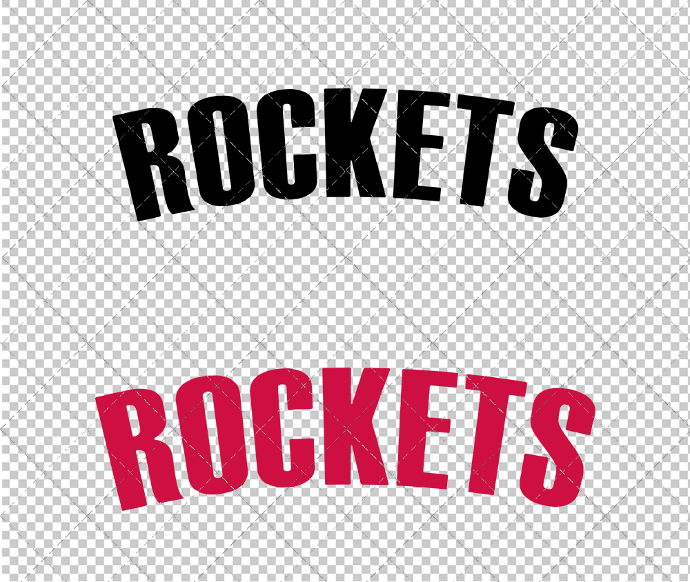 Houston Rockets Jersey 2019 002, Svg, Dxf, Eps, Png - SvgShopArt