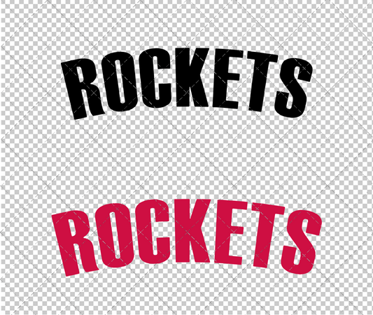 Houston Rockets Jersey 2019 002, Svg, Dxf, Eps, Png - SvgShopArt