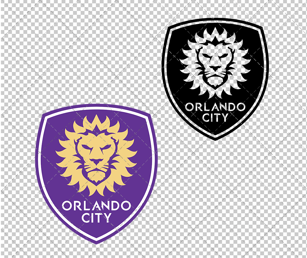 Orlando City SC 2015, Svg, Dxf, Eps, Png - SvgShopArt