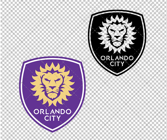 Orlando City SC 2015, Svg, Dxf, Eps, Png - SvgShopArt