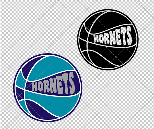 Charlotte Hornets Concept 2014 004, Svg, Dxf, Eps, Png - SvgShopArt