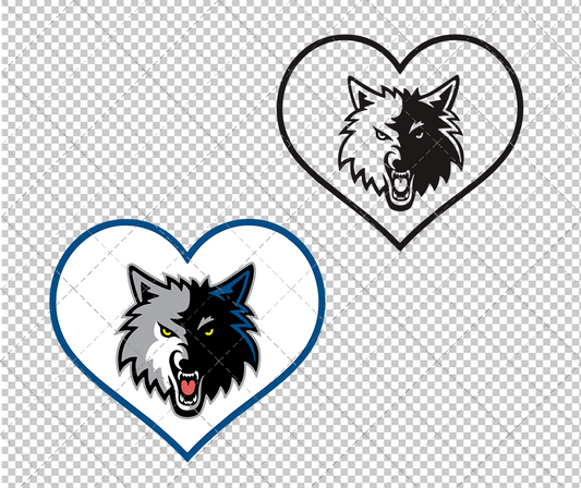 Minnesota Timberwolves Concept 2008, Svg, Dxf, Eps, Png - SvgShopArt