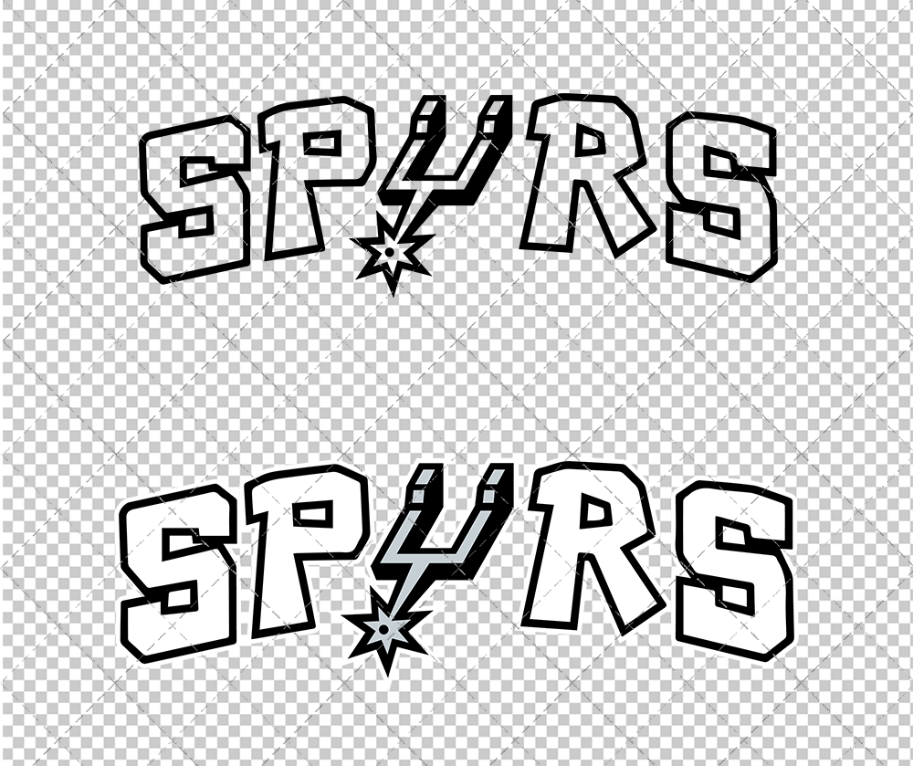 San Antonio Spurs City Jersey 2023, Svg, Dxf, Eps, Png - SvgShopArt