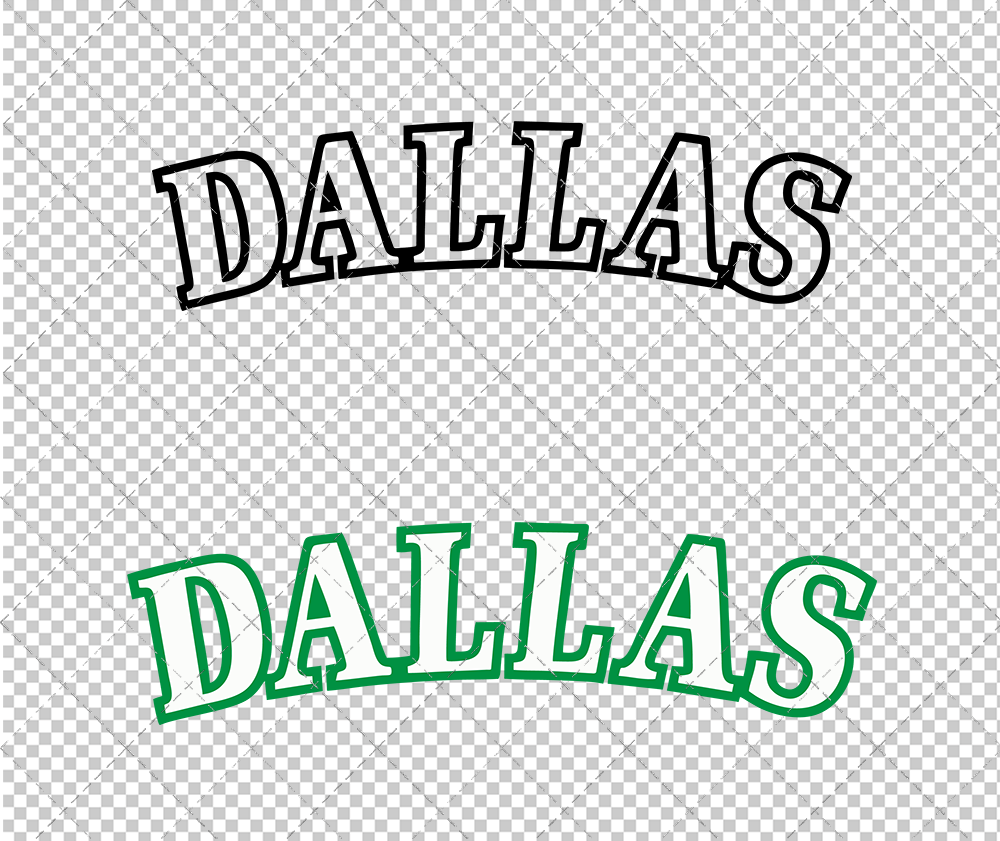 Dallas Mavericks Jersey 1993 003, Svg, Dxf, Eps, Png - SvgShopArt