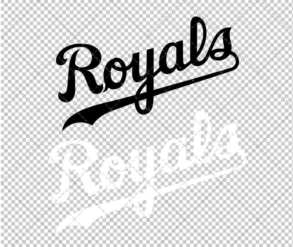 Kansas City Royals Jersey 1989, Svg, Dxf, Eps, Png - SvgShopArt