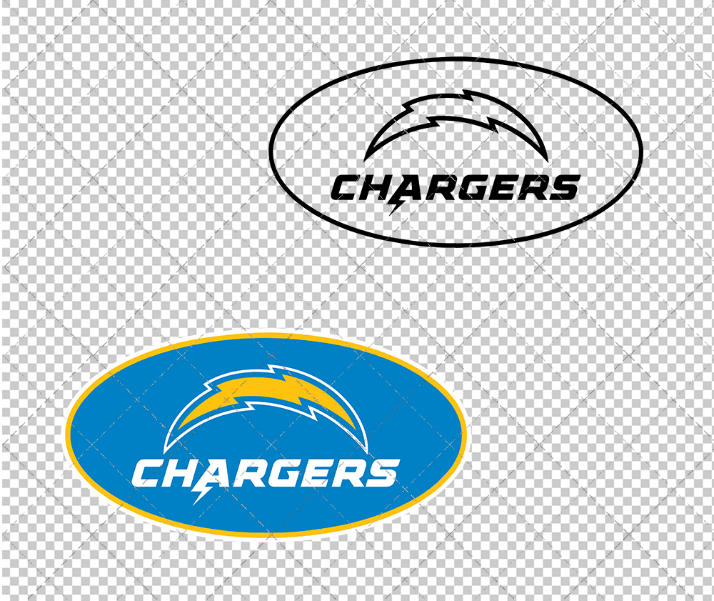 Los Angeles Chargers Concept 2020 003, Svg, Dxf, Eps, Png - SvgShopArt
