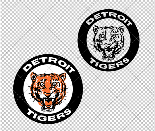 Detroit Tigers 1961, Svg, Dxf, Eps, Png - SvgShopArt