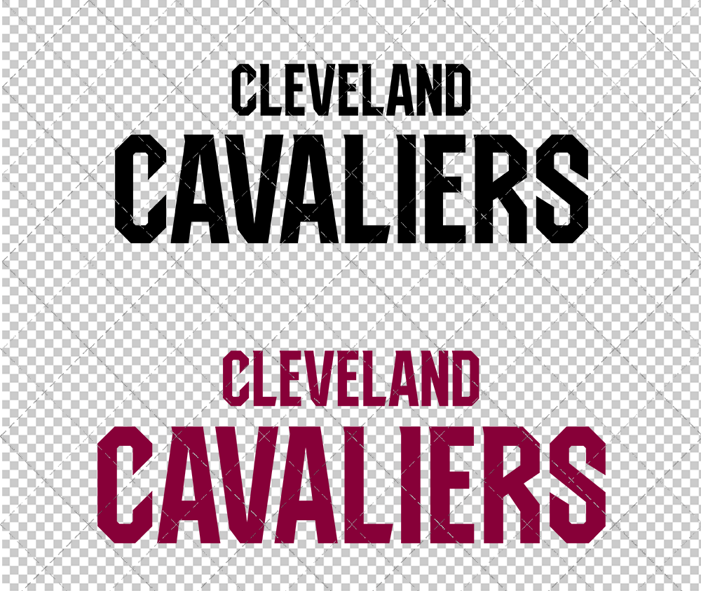 Cleveland Cavaliers Wordmark 2022 002, Svg, Dxf, Eps, Png - SvgShopArt