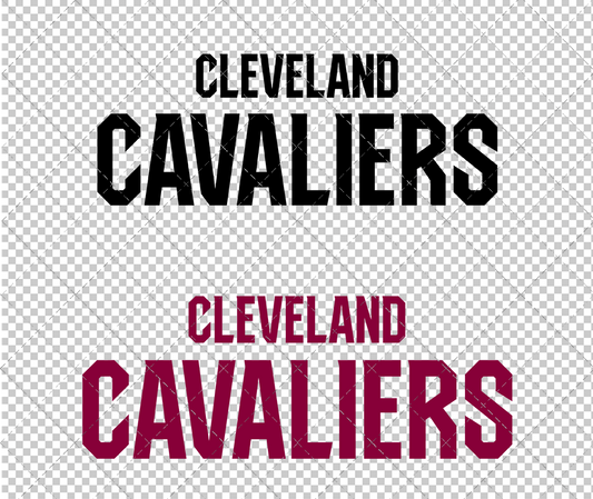 Cleveland Cavaliers Wordmark 2022 002, Svg, Dxf, Eps, Png - SvgShopArt