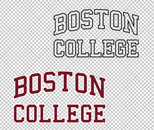 Boston College Eagles Wordmark 2016 006, Svg, Dxf, Eps, Png - SvgShopArt