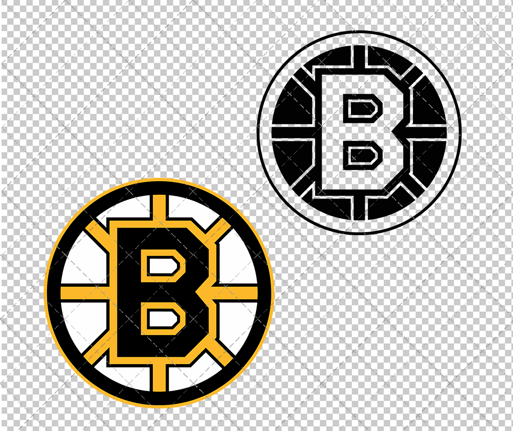 Boston Bruins 1995, Svg, Dxf, Eps, Png - SvgShopArt