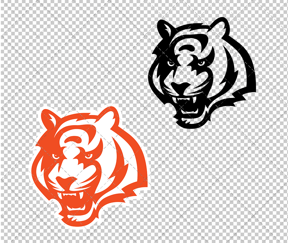 Cincinnati Bengals Concept 1997 004, Svg, Dxf, Eps, Png - SvgShopArt