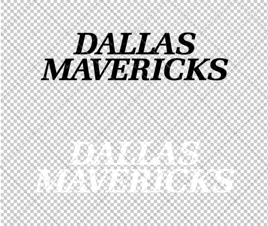 Dallas Mavericks Wordmark 1993 002, Svg, Dxf, Eps, Png - SvgShopArt