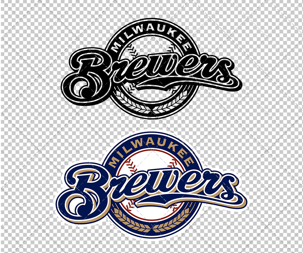 Milwaukee Brewers 2000, Svg, Dxf, Eps, Png - SvgShopArt
