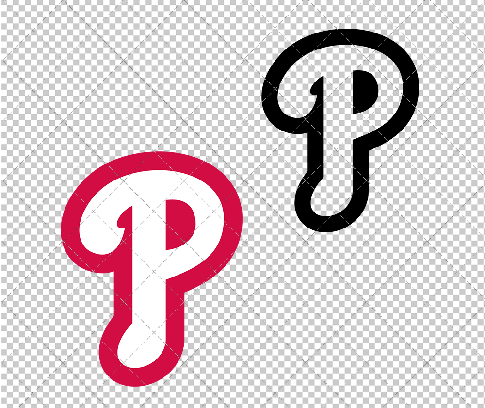Philadelphia Phillies Concept 1997 002, Svg, Dxf, Eps, Png - SvgShopArt