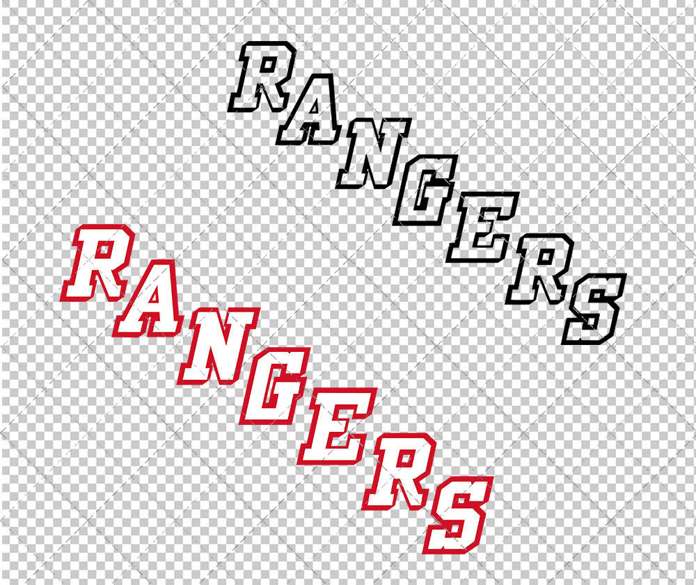 New York Rangers Jersey 1999 003, Svg, Dxf, Eps, Png - SvgShopArt