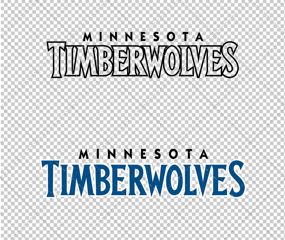Minnesota Timberwolves Wordmark 2008, Svg, Dxf, Eps, Png - SvgShopArt